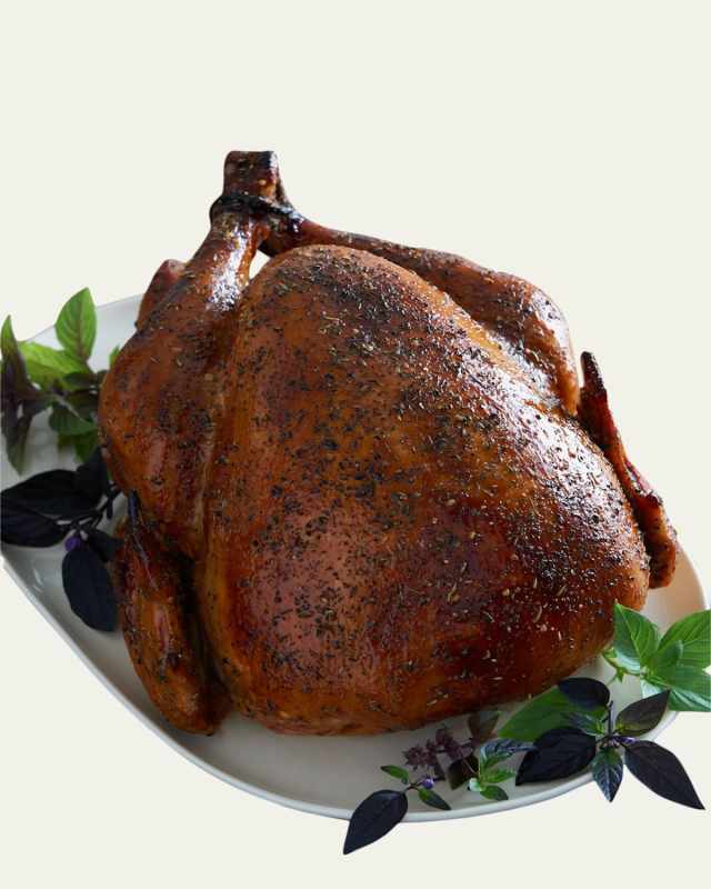 Chardonnay Herb Turkey, For 10 People
